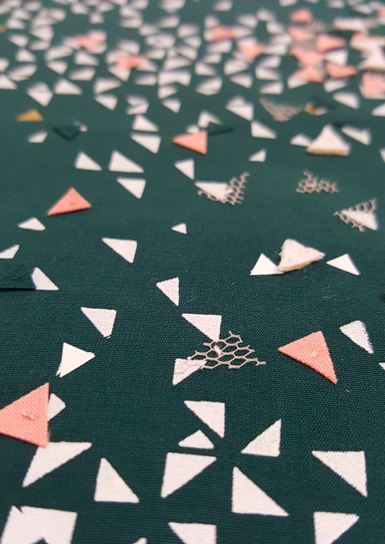 Atelier à Paris - maquette textile